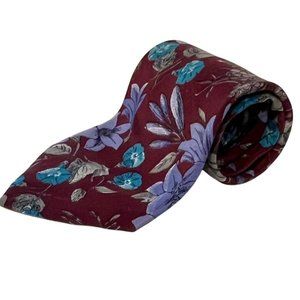 Geoffrey Beene Tie // Italian Hand Made // 100% Silk